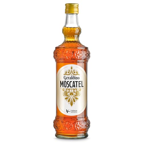 Vino blanco de uva moscatel Geraldino botella 75 cl