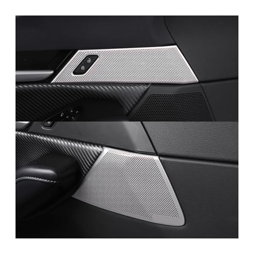 Cache-Haut-Parleur de Portière Premium Argent Mat Mazda CX-30