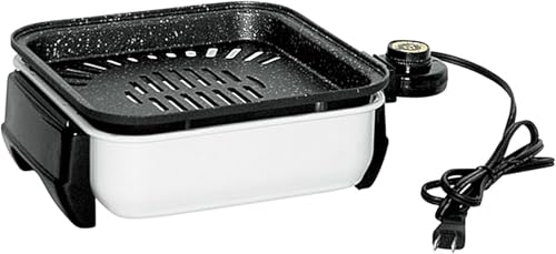 杉山金属 焼肉プレート 穴あき 一人焼肉 焦げ付きにくい 21×21cm...