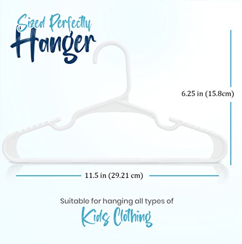 Utopia Home UH0789 60 Pack Kids Hangers - 11.5 Inch Plastic Baby Hangers For Closet - Childrens Hangers For Clothes & Infant Hangers thumb #2