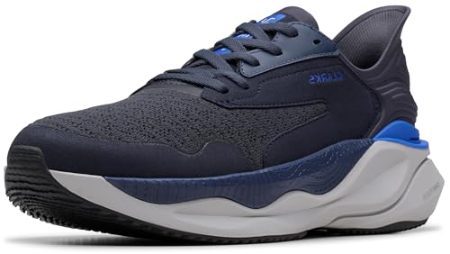 Clarks Pace, zapatillas hombre de vestir casual con suela ergonómica