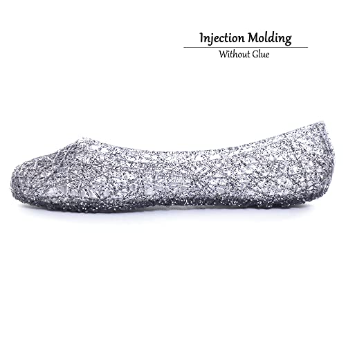 Image of Dear Time Women Flat Heel Summer Beach Jelly Shoes