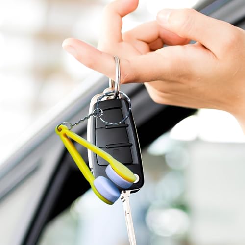 Acunny Clip de Limpieza de Gafas, Herramienta de Limpieza de Gafas de Sol, Limpiador de Dactilares, con Llavero, Accesorios portátiles, Herramienta de Limpieza para Gafas y Gafas - imagen 2