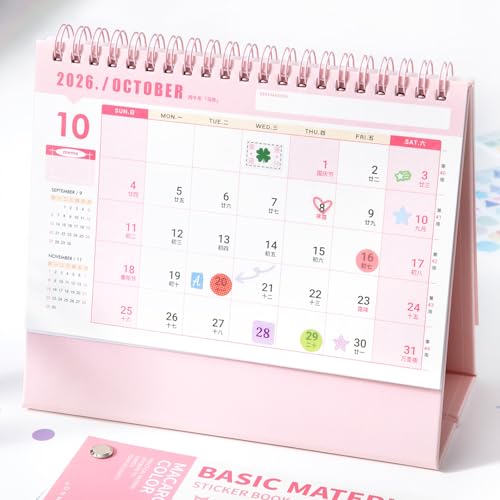 Prstincol Cute Sticker Book,30 Sheets Glitter Aesthetic Decorative Stickers for Scrapbooking,Stars Heart Letter Glitter Self-Adhesive Stickers for Photocards, Journal,Scrapbook(Indie Style)