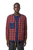 [Diesel] (ディーゼル) メンズ ジャケット ミリタリージャケット リバーシブル A030180IDAI 2XL ネイビー 8MD