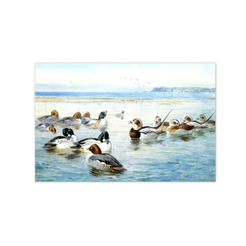 Peinture murale célèbre Archibald Thorburn pour habiller un grand mur vide
