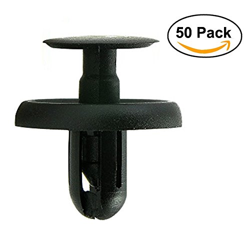 Lantee 50 Pcs Engine Under Cover Push-Type Retainer Car Clips Fasteners Replace 90467-07201 Fit For Lexus Es300/330 & Toyota Avalon, Camry & Solara 2002 - On #TOP6