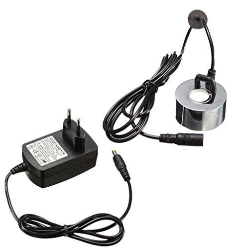 Preisvergleich Produktbild Gazechimp Brunnen Teich Nebel Hersteller, Nebelmaschine, Luftbefeuchter + EU Stecker Adapter