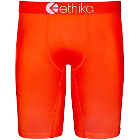 Ethika Men's Native Orange Boxer Briefs Cover