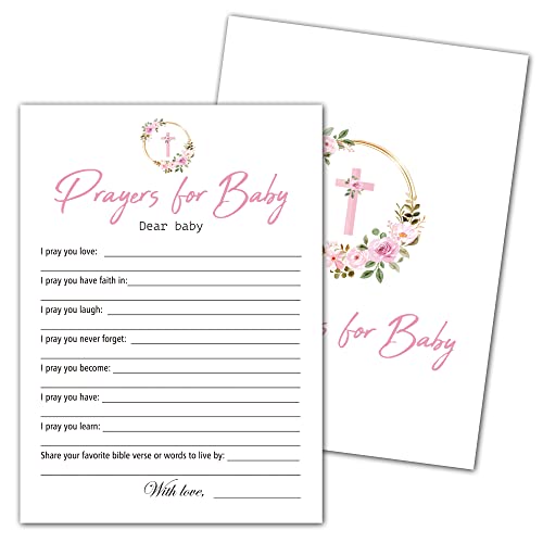 Baby Shower Prayer Cards - Baptism Prayers For Baby –