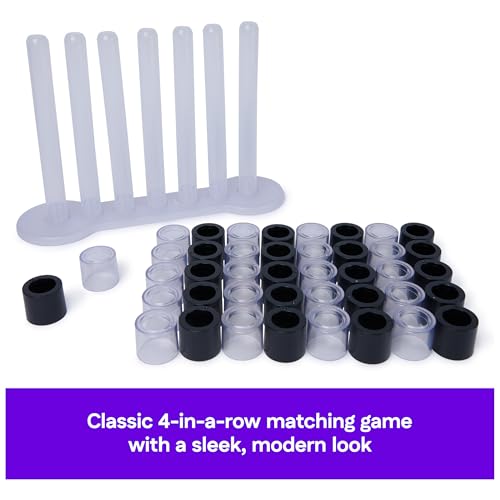 Spin Master Games, Cardinal Classics Four in a Row, Classic Board Game, Modern Coffee Table Décor, 2 Players, for Ages 8 & Up by Spin Master Games - Image 3