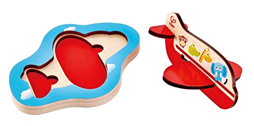 Preisvergleich Produktbild Hape E1611 3D Flugzeug-Puzzle