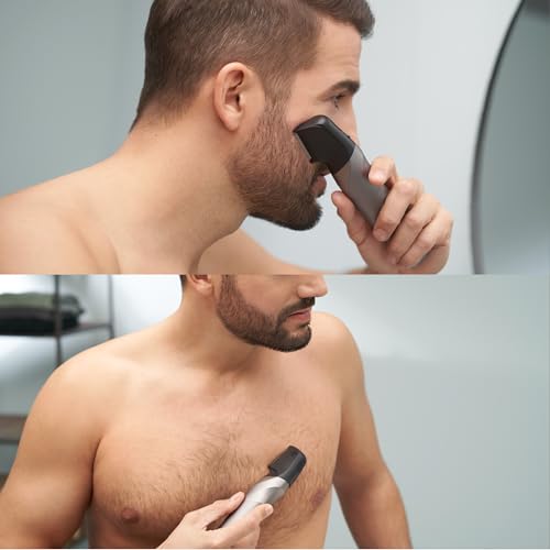ER-GY60-H503 - Rifinitore Per Barba E Dettagli 3-In-1, Ricaricabile, Argento - 3