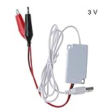✽ Eingang USB 5 V, Ausgang DC 1,5 V, 3 V, 4,5 V (optional), aber dieses Kabel kann nicht zum Laden des Akkus verwendet werden.