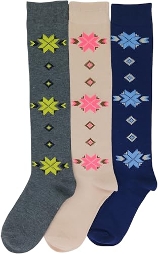 Image of ToBeInStyle Women's Pack of 6 or 12 Knee High Socks