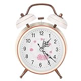despertador analogico vintage El reloj luminoso nocturno se puede colocar en cualquier lugar plano muy suavemente.