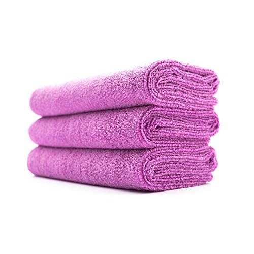 The Rag Company – Sport & Workout Towel – Gym, Exercise, Fitness, Spa, Ultra Soft, Super Absorbent, Fast Drying Premium Microfiber, 320gsm, 16in x 27in (3-Pack)