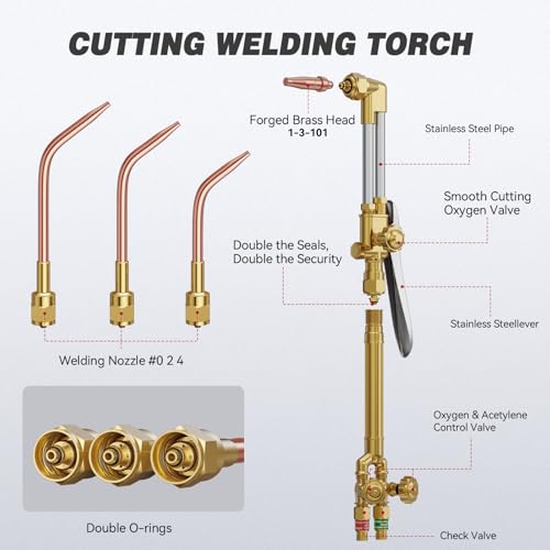 ARCCAPTAIN CA1350 Cutting Welding Torch
