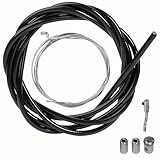 FortuneGlobe Drosselkabel für Rasenmäher 1,5 mm, mit Z-End- und Kabelklemme Universal-Reparaturset für Bürstenschneider und Fräse