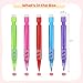 0.7 Mm Automatic Pencils, 48 Pcs Mechanical Pencils with Eraser, Assorted Colors Mini Pens for Drawing Writing School Office Stationery