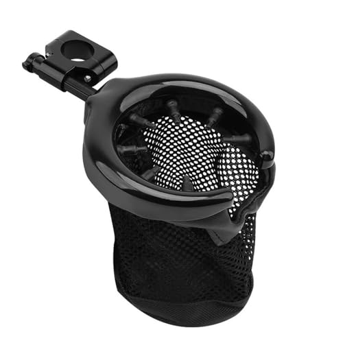 Porte-gobelet moto réglable argent pour Street Glide et ATV FLHX