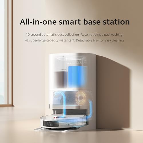 XIAOMI X20+ Robot Vacuum Cleaner with Mop Function and Lifting Mop, 6000 Pa - 4