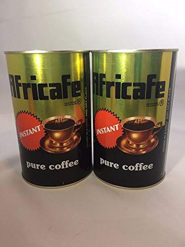 Special Price! Africafe Instant Coffee Large Tin 2 PACK- 250 Grams image 2