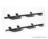 Ranch Hand Rsd09Hc5B6-3' Wheel-to-Wheel Black Round Nerf Step Bars
