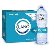 Elano water bottle, 12 pieces - 1.50 liter Package design may vary