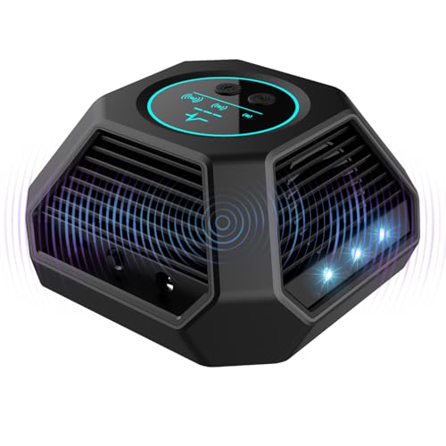 #VerdientProvisionen<br>Ultraschall Maus und Ratten 360° Gerät Ultraschall Maus Mit Stroboskoplichtern und PIR 3 Arbeitsmodi Ultraschall Mäuseabwehr Mäuse für Nagetiere Mäuse Eichhörnchen Spinnen Plötze