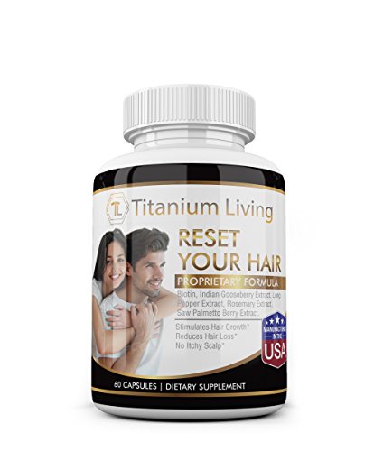Reset Your Hair with Biotin, Rosemary Extract, Other Natural Ingredients – Hair Health Supplement for Women and Men (60 capsules) Reset Your Hair with Biotin, Rosemary Extract, Other Natural Ingredients – Hair Health Supplement for Women and Men (60 capsules)