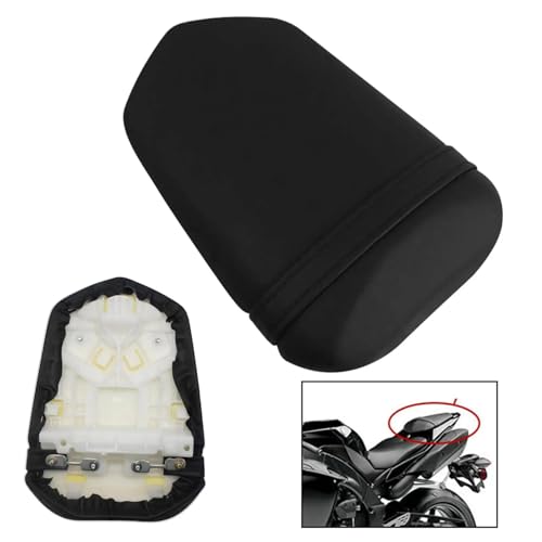 Siège pour moto passager de remplacement direct compatible Yzf R1 en polyuréthane noir
