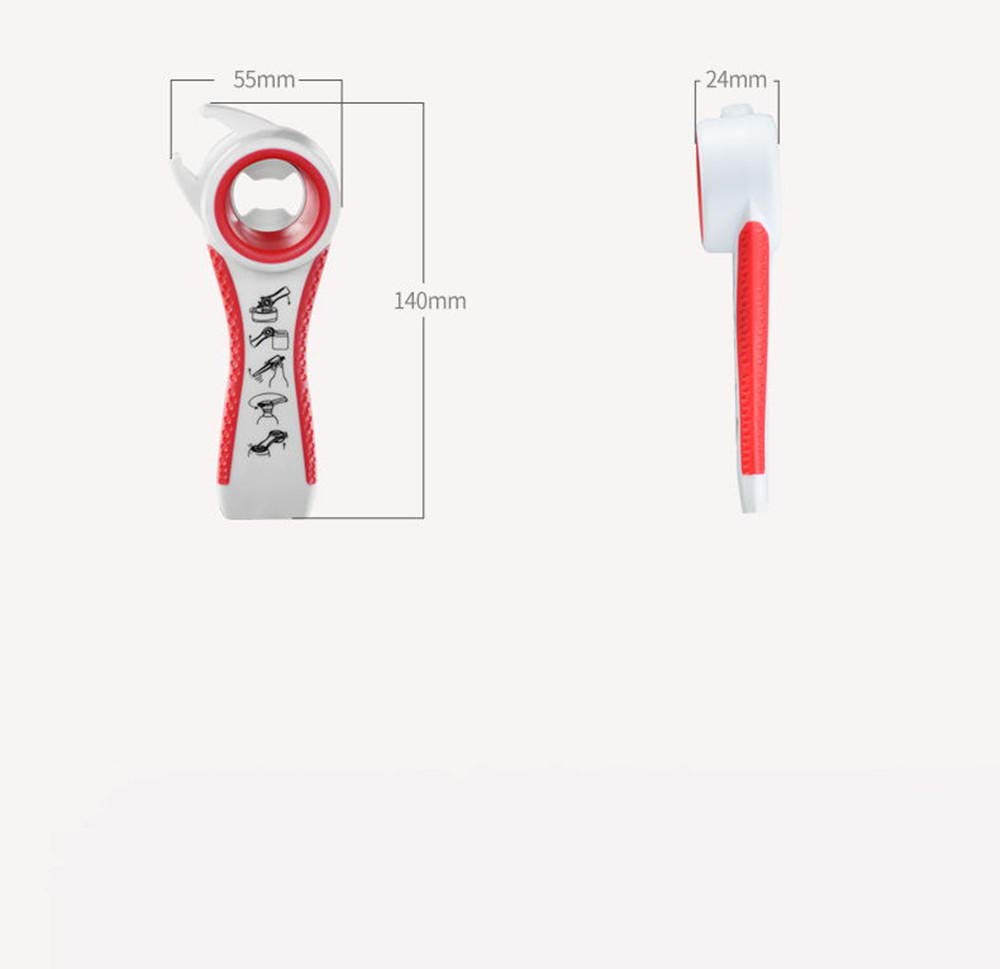 Vier-in-één multifunctionele flesopener Huishoudelijke blikopener Arbeidsbesparende dopopener Bierdopschroevendraaier Keukendopopener kopen vanaf een prijs van 6.85