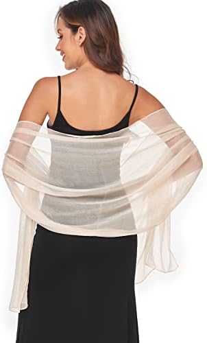 SURVODJA Shawl and Wraps for Evening Dresses Weddings Bridal Scarfs