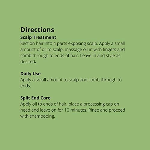 Mielle Rosemary Mint Scalp & Hair Strengthening Oil For Healthy Hair Growth, 2 oz (59ml)