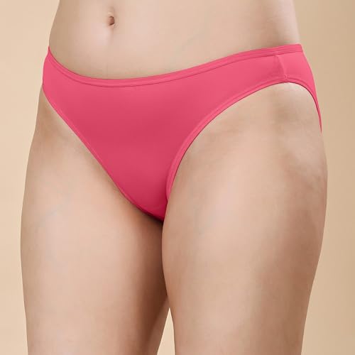 Image of London Hills Panty Set for Women Super Combed 100% Pure Cotton | Underwear for Women Combo | Seamless Panties for Woman | Lingerie for Women's Combo | Hipster Panty'| Pack of 3, Colors May Vary