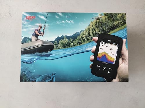 LUCKY Portable Fish Finder with Dual Sonar Frequency for Ice Fishing Kayak Fishing - Thumbnail 7