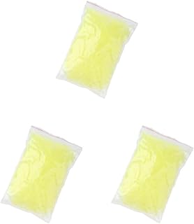 Juego de 3 puntas de pipeta de color amarillo transparente, punta de pipeta líquida, punta fina, pipeta de transferencia de 200 ul