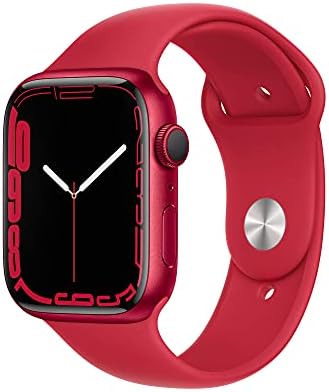 Apple Watch Series 7 (GPS, 45MM) - Midnight Aluminum Case with Midnight Sport Band (Renewed)