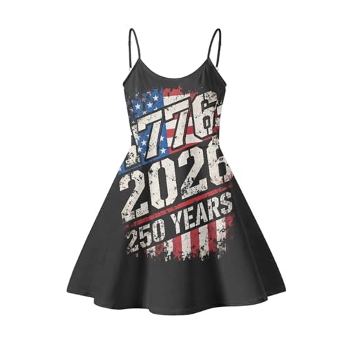 Image of Cozeyat Women Girls Summer Sleeveless Dress Casual Swing Beach Cover Up Knee Length Dresses,Large Size XS-4XL