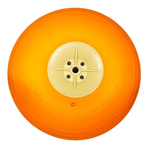 Angler's Fish-N-Mate 617 Single Orange Poly Wheel Tire