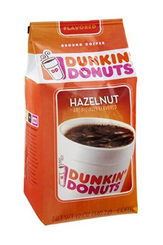 Dunkin' Donuts Hazelnut Ground Coffee 12 Oz (Pack Of 12) #TOP20