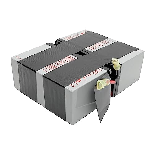 Tripp Lite Certified UPS Two 12 Volt Battery Replacement for SMART1500LCD, SMART1200LCD, SMART1500LCDXL, SMX1500LCD, 18-Month Limited Warranty (RBC1500)