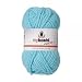 Produktbild myboshi Crochet/Strickgarn, Wolle Mix, Sky Blau