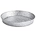 TableCraft GP10, Round Diner Platter, Galvanized Steel with Pebble Texture, 10.5
