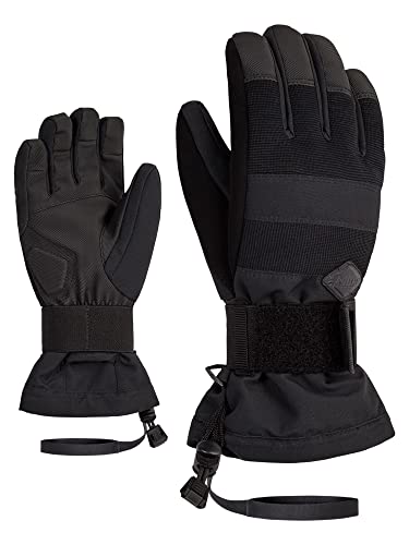 Gants de snowboard respirants Ziener Manu avec membrane imperméable de protection thermique enfant