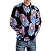 Tie-dye Tennis Hoodies Pullover Fashion Hooded Sweatshirt Sweaters Winter Clothes Long Sleeve Tops