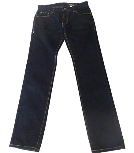 Jeans pour Homme Bleu Losan en toile denim premium et finitions robustes