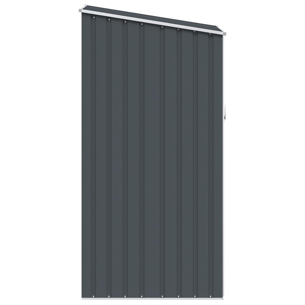 Domek ogrodowy 87 x 98 x 159 cm stal galwanizowana antracyt