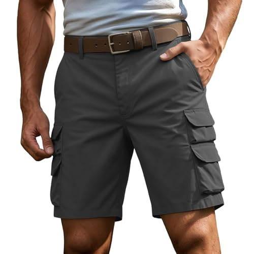 Short Cargo Homme d'été respirant et ample coupe F505